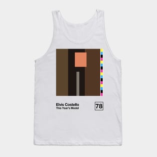 This Year's Model / Minimalist Poster Artwork Design Tank Top